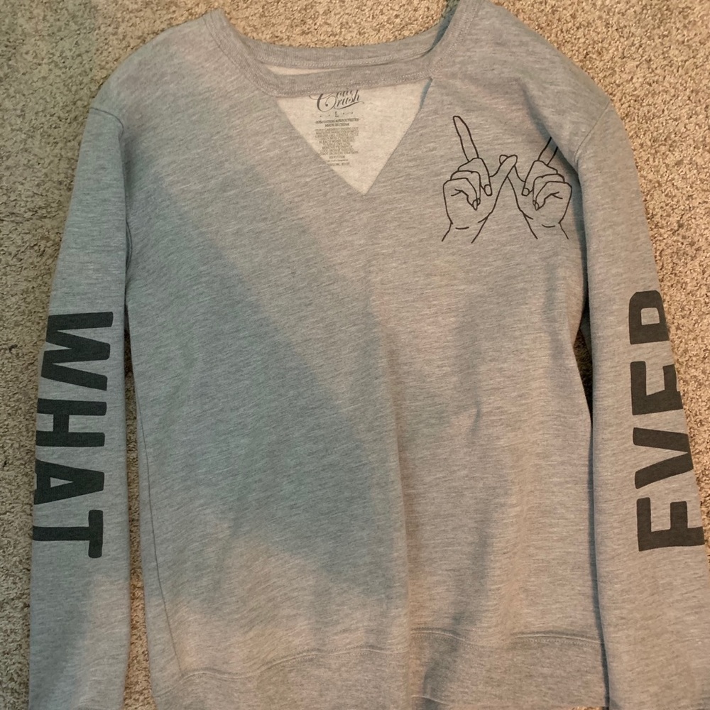 LONGSLEEVE  “WHATEVER” SHIRT